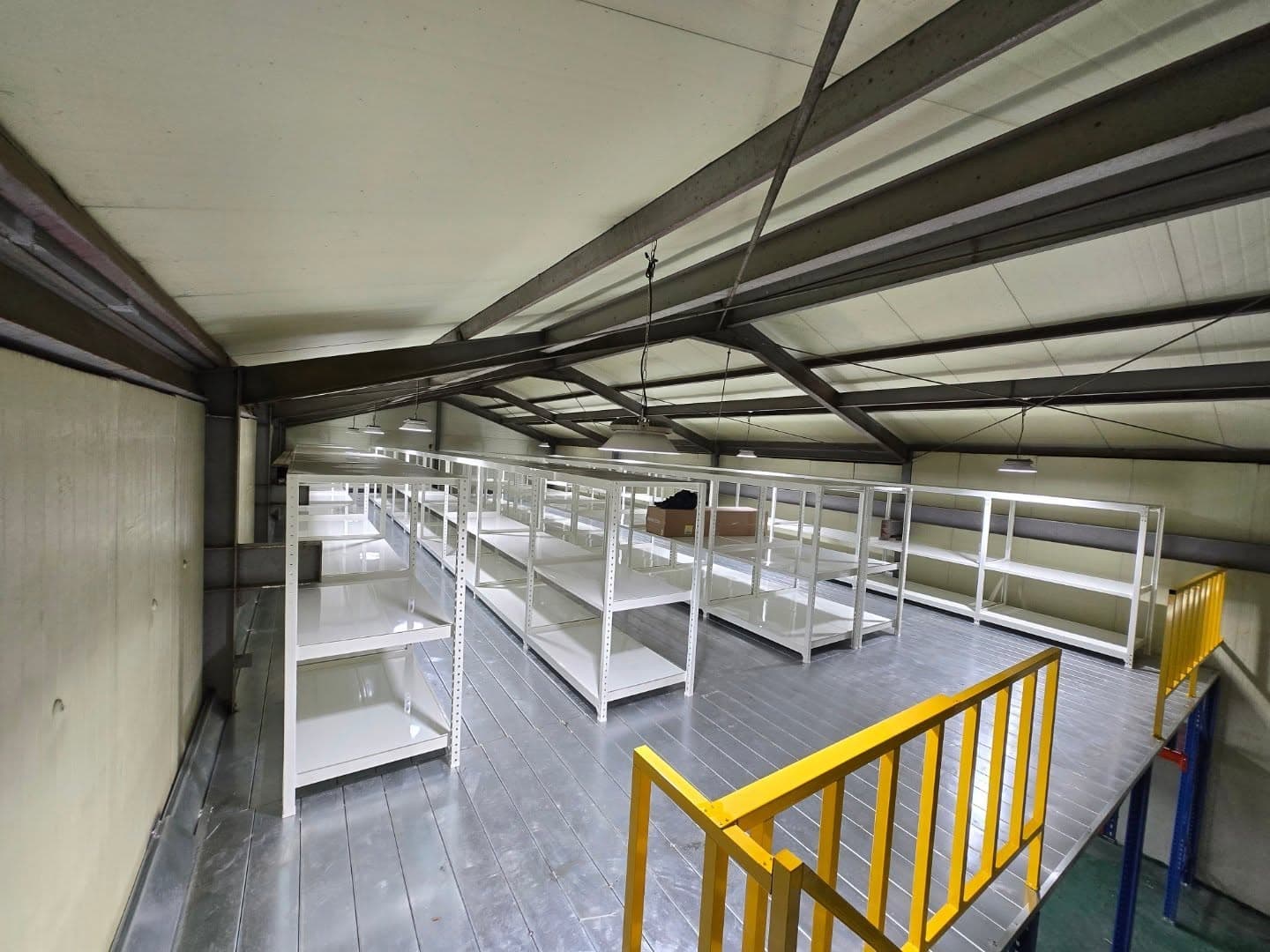 남양주 화도 중이층(메자닌) 파렛트랙 설치 현장 - 공간 효율의 끝판왕